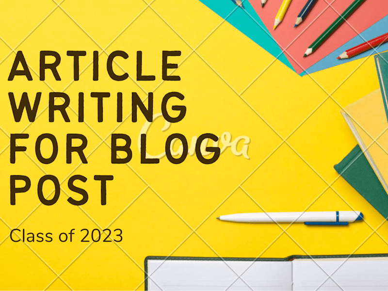 Cover image for Article Writer