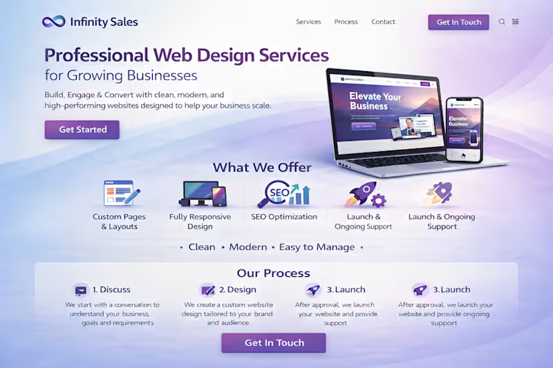 Cover image for Conversion-Focused Website for Online Businesses