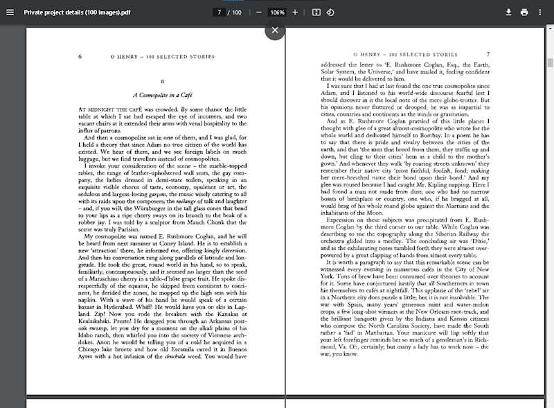 Cover image for Document format conversion: IMG, PDF, Word