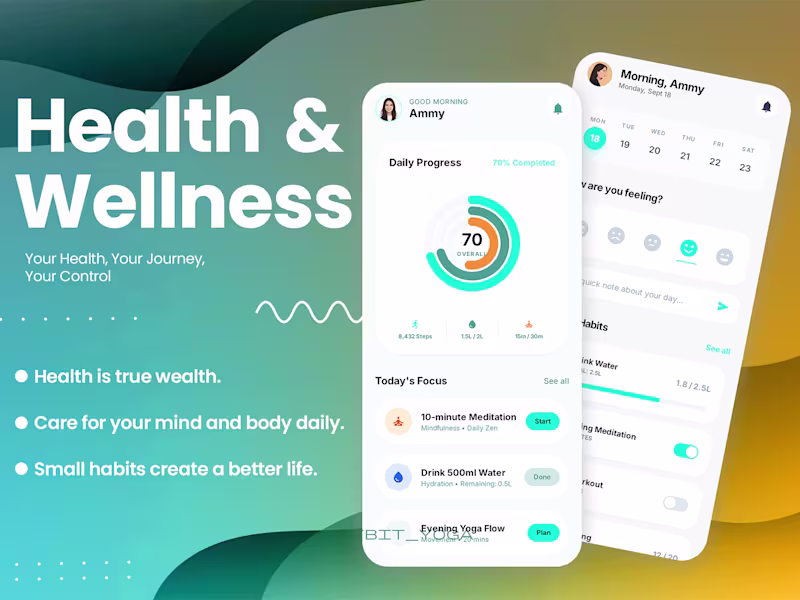Cover image for AI Health and Wellness Tracker