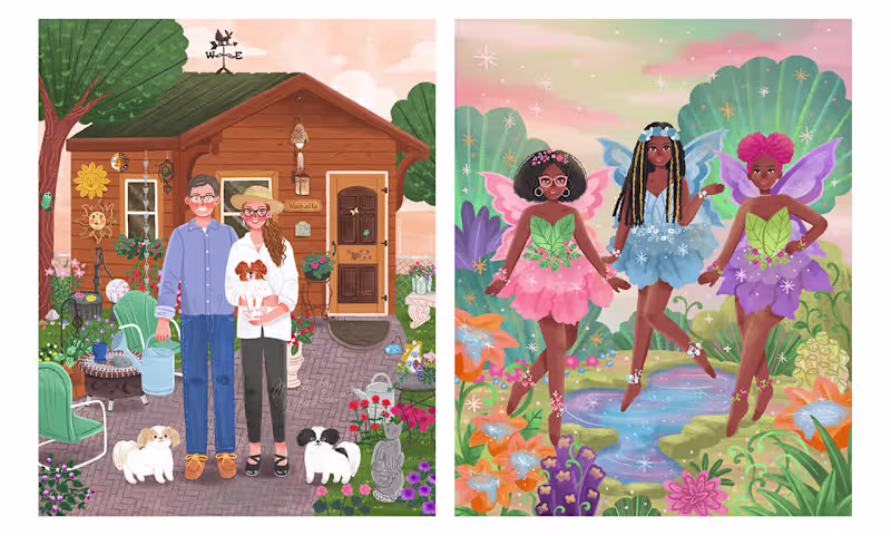 Cover image for Personalised Portraits