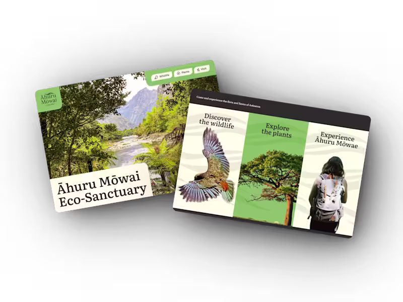 Cover image for The challenge was designing and building a complete website ...