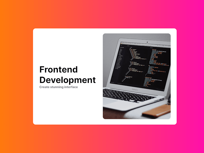 Cover image for Frontend Development