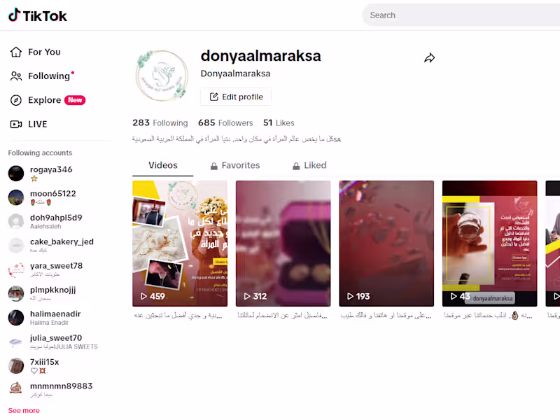 Cover image for Donyaalmaraksa (@donyaalmaraksa) | TikTok