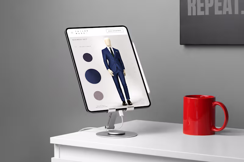 Cover image for Suit Designer: In-Store Digital Configurator