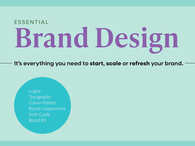 Cover image for Essential Brand Design (Visual Identity)