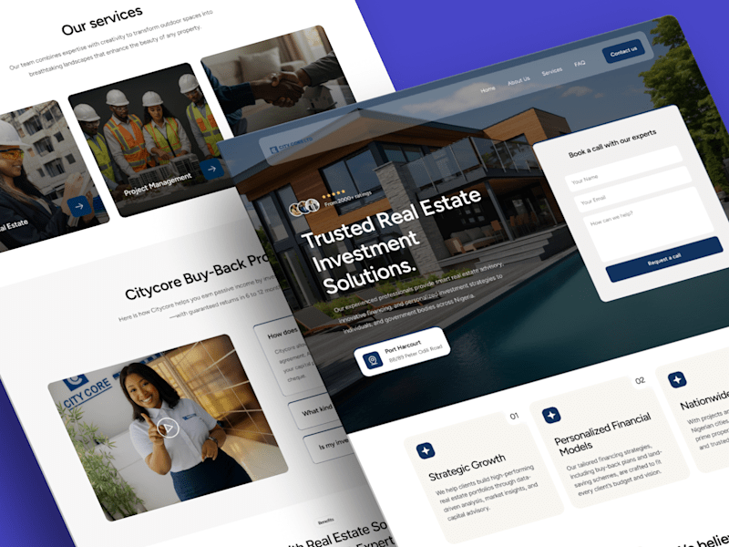 Cover image for City Core Ltd Website Design & Development