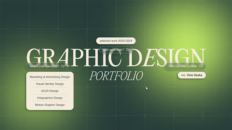 Cover image for Graphic Design Portfolio :: Behance