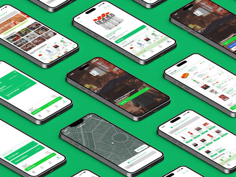 Cover image for GrabEat - UX/UI case grocery app