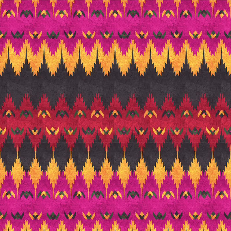 Cover image for Aerial Blanket Print; Original Horizontal Repeat Print 
