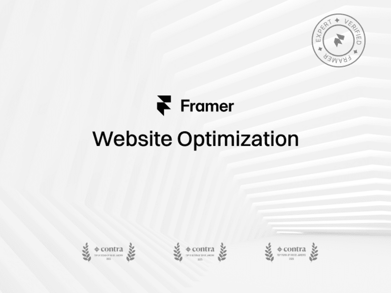 Cover image for Framer Website Optimization