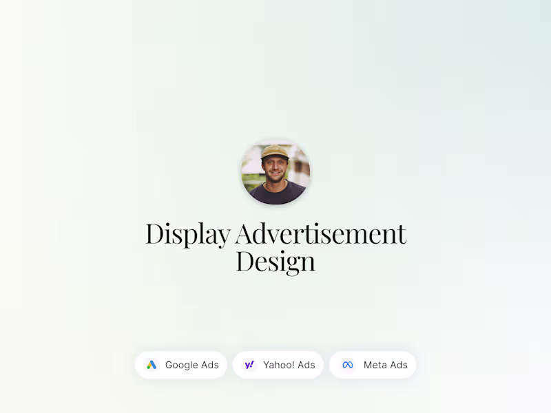 Cover image for Display Advertisement Design