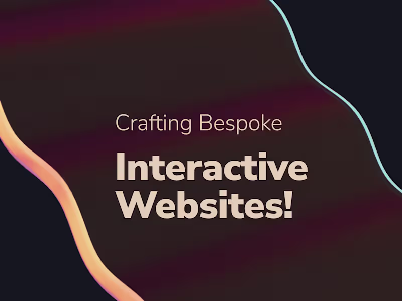 Cover image for Framer Ddevelopment - Crafting Bespoke, Interactive Websites