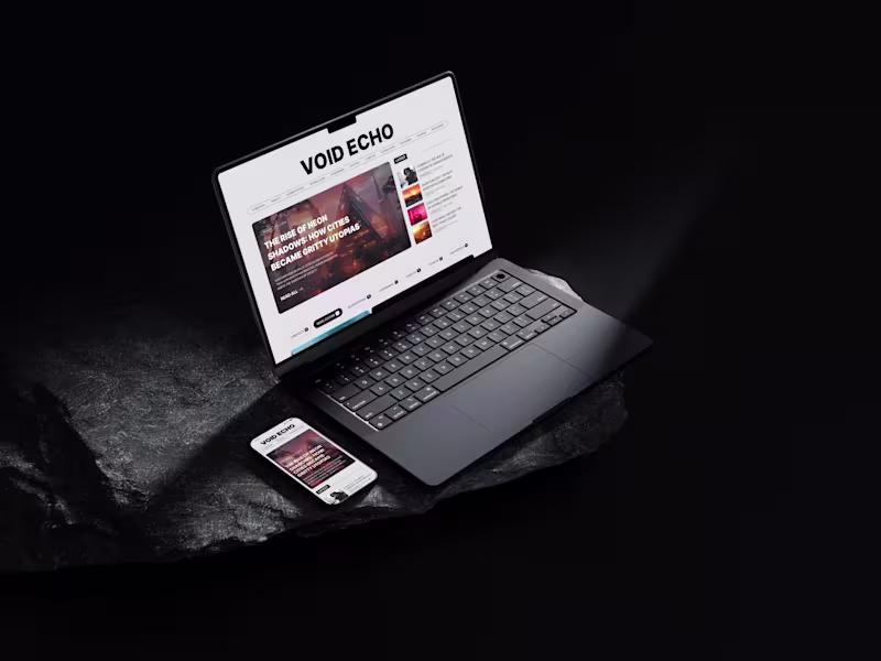 Cover image for Void Echo UI Development Project