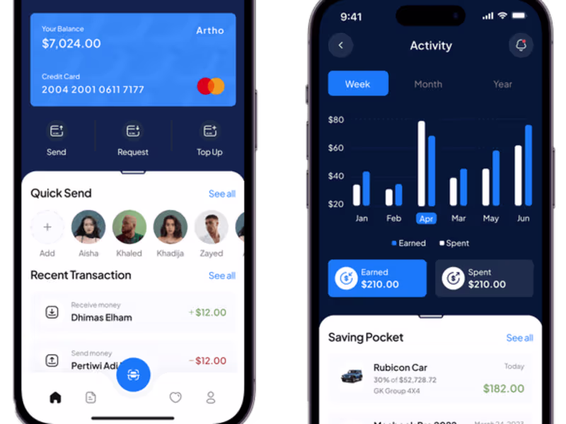 Cover image for Digital Vallet App