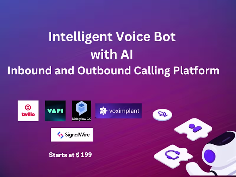 Cover image for Consultation for AI Based ChatBot and VoiceBot Development