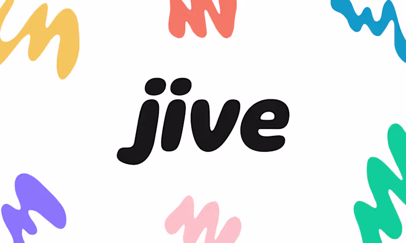 Cover image for Branding, Website, & UX for jive