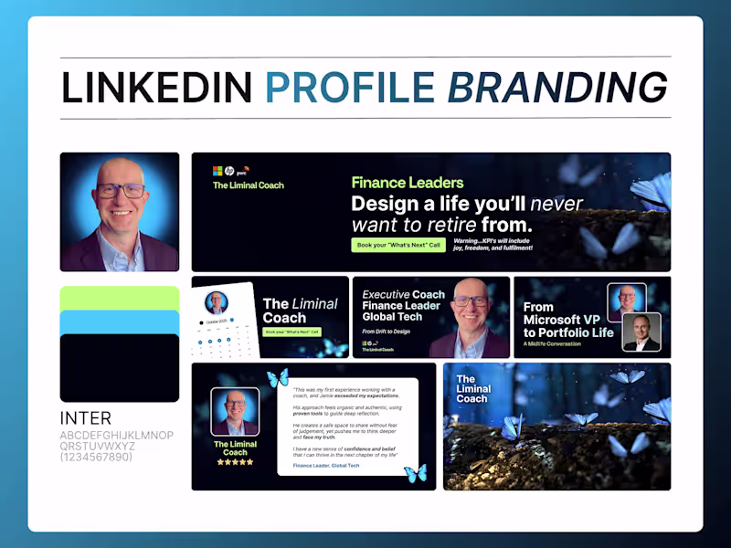 Cover image for LinkedIn Branding Transformation for Jamie Rawlings