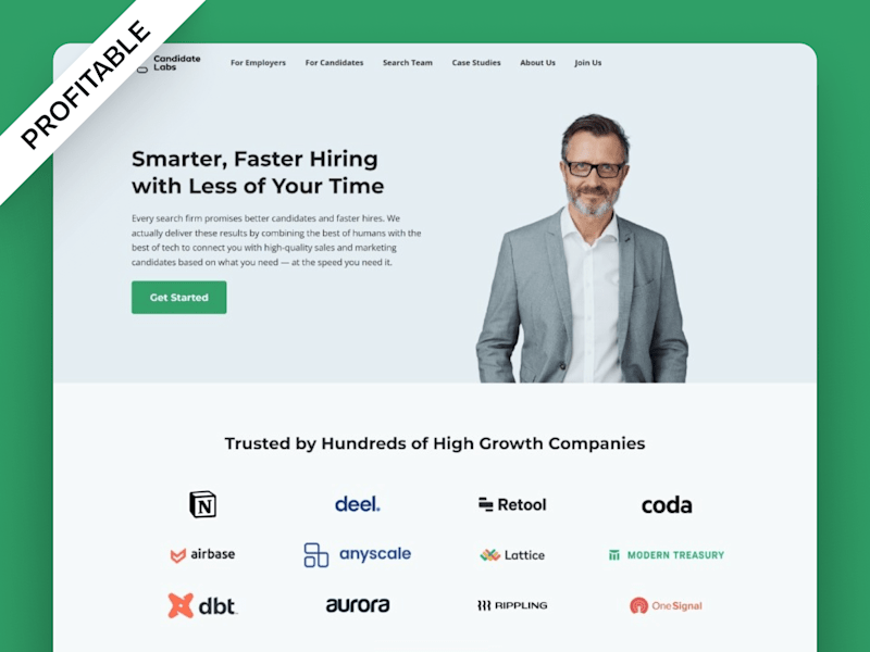 Cover image for #1 on G2 – Webflow Website & Branding for an HR/Staffing Startup
