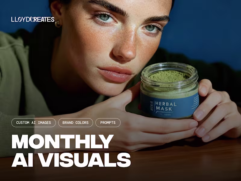 Cover image for AI Visual Direction — Monthly Content System for Brands