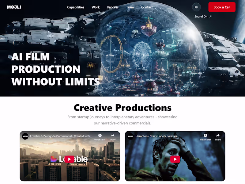 Cover image for Mojli is an AI Film