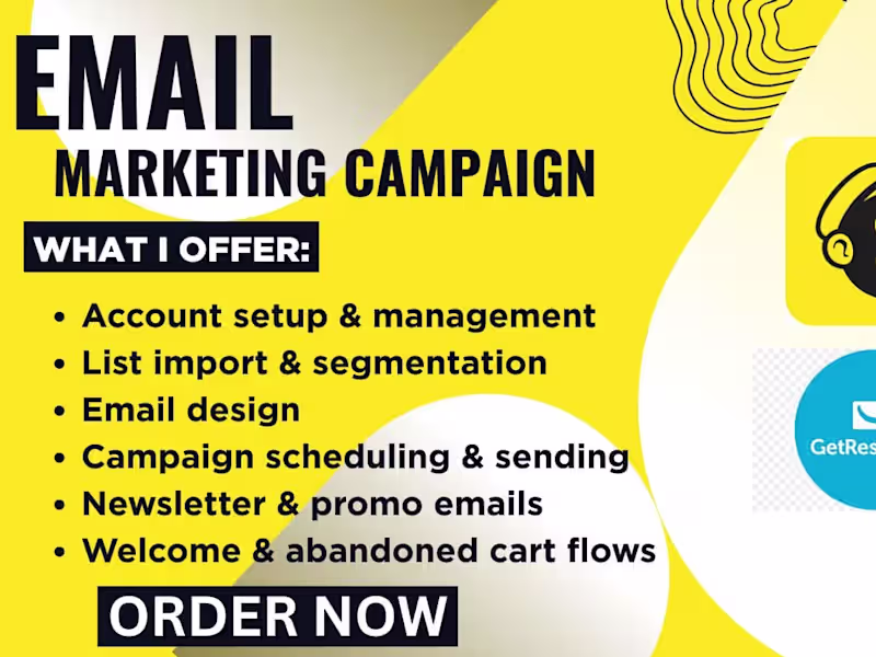 Cover image for I will do Professional Landing Page Design via Getresponse brevo