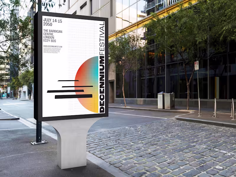 Cover image for Decennium Festival - Brand Identity