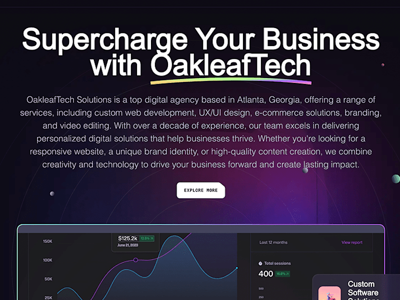 Cover image for A SaaS Platform Website