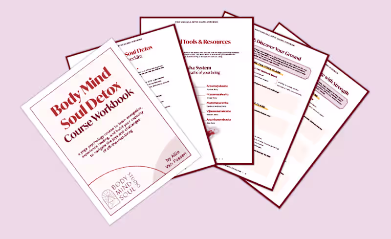 Cover image for Body Mind Soul Yoga Studio Workbooks