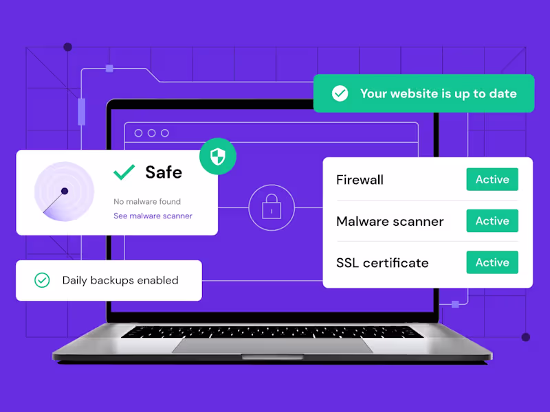 Cover image for Secure Your Website, Malware Removal, Firewall Setup