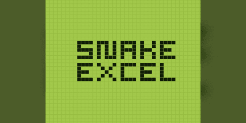 Cover image for Snake Game In Excel