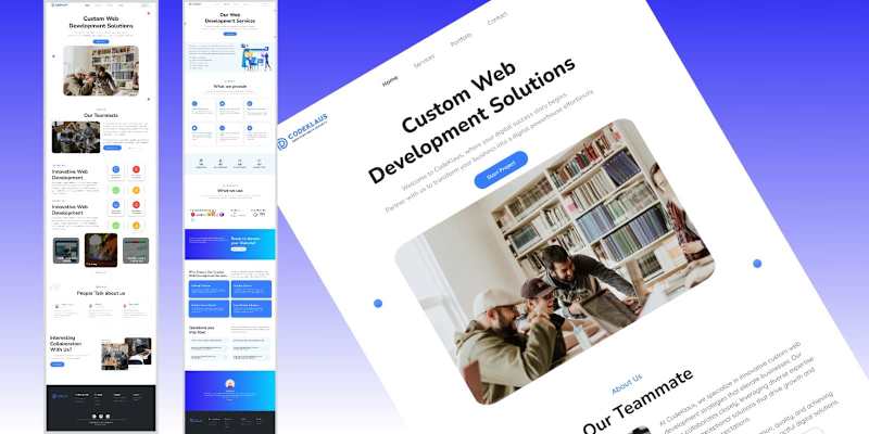Cover image for CodeKlause - Custom Web
Development Solutions Agency