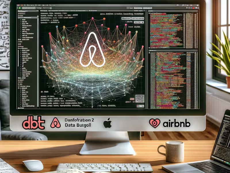 Cover image for Airbnb Data Modelling and Transforming-with dbt