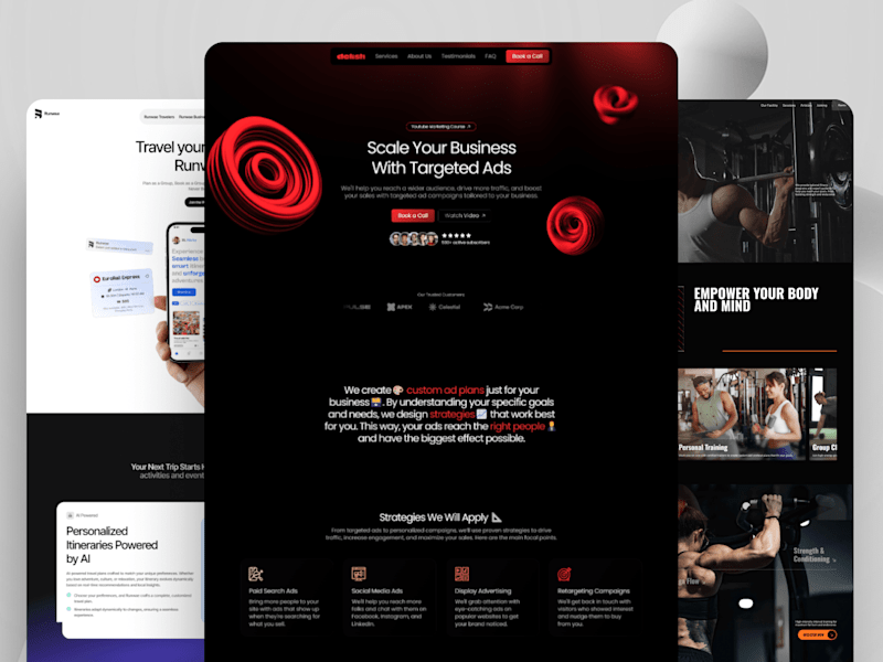 Cover image for Start-Up Landing-page & Full Website