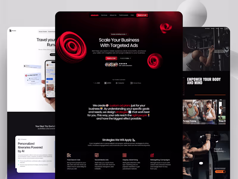 Cover image for Start-Up Landing-page & Full Website