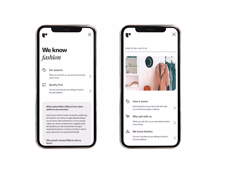 Cover image for Seller account app — Olha UX