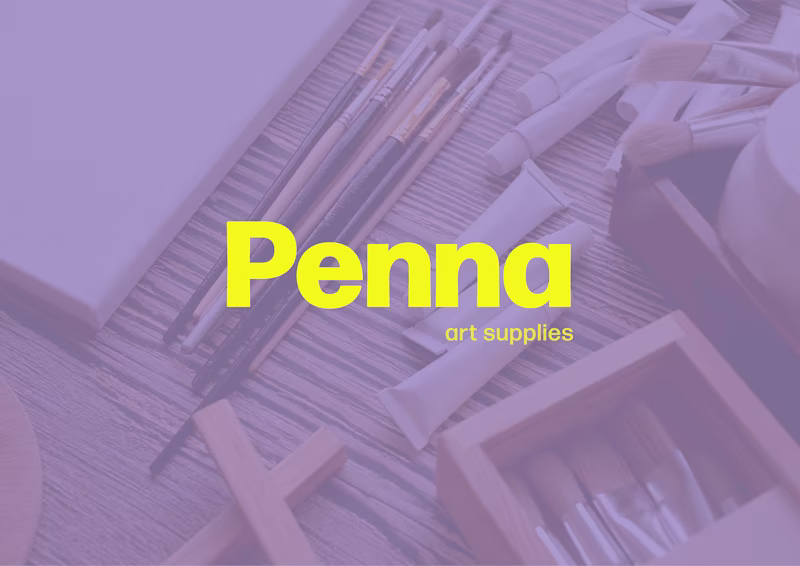 Cover image for Penna Art Supplies Branding :: Behance