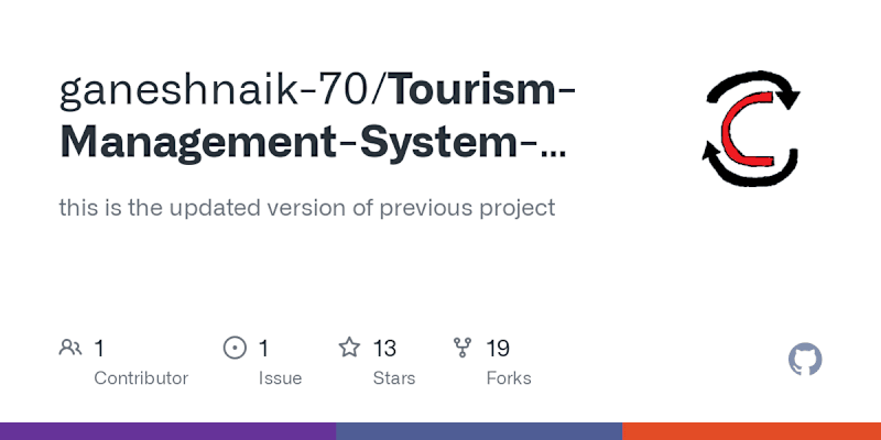 Cover image for Tourism Management System Development