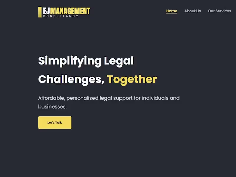 Cover image for EJ Management Consultancy