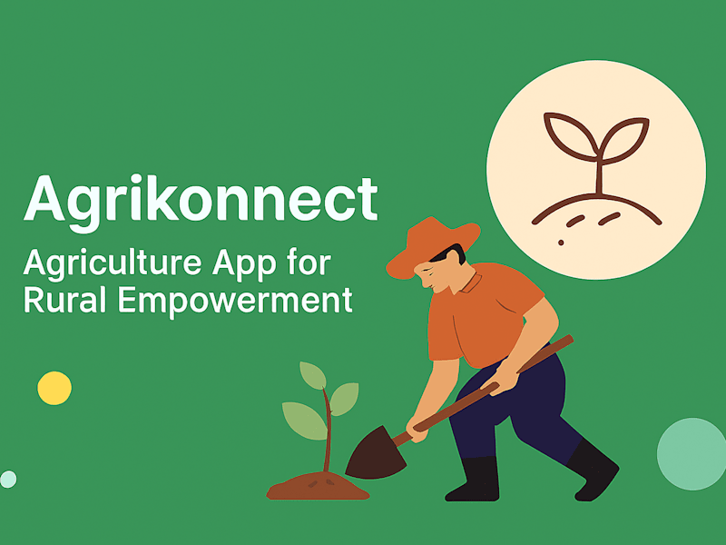 Cover image for Agrikonnect – Agriculture App for Rural Empowerment