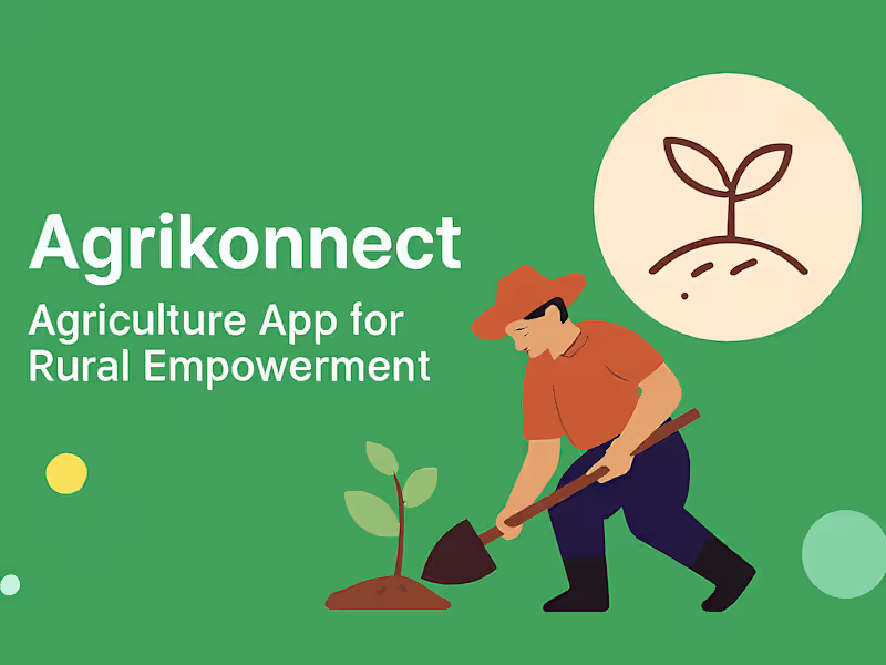 Cover image for Agrikonnect – Agriculture App for Rural Empowerment