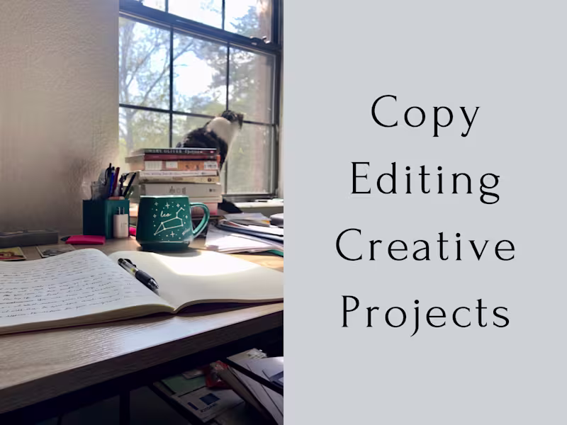 Cover image for Copy Editing Creative Projects