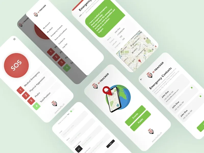 Cover image for H Tracker – SOS System
