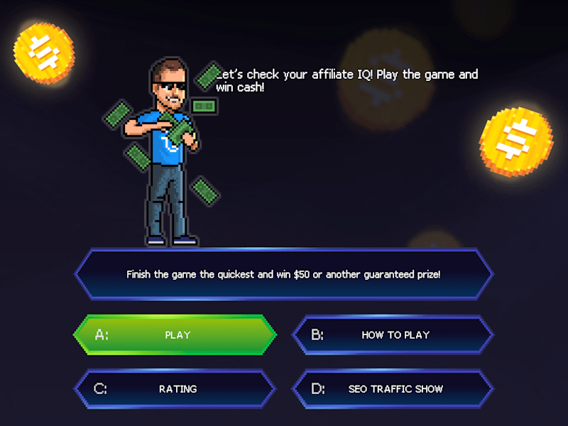 Cover image for Affilionaire game in Vue.js & Laravel