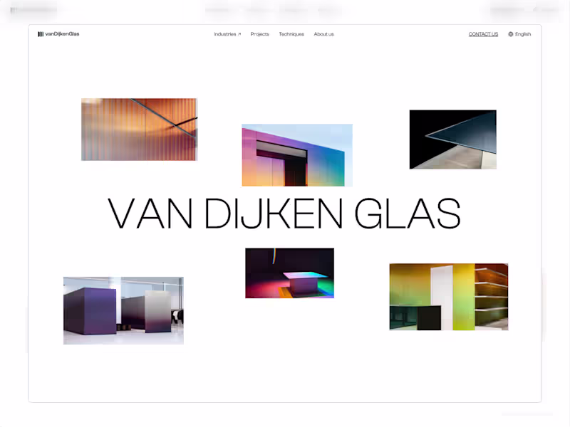 Cover image for Van Dijken Glas — Framer