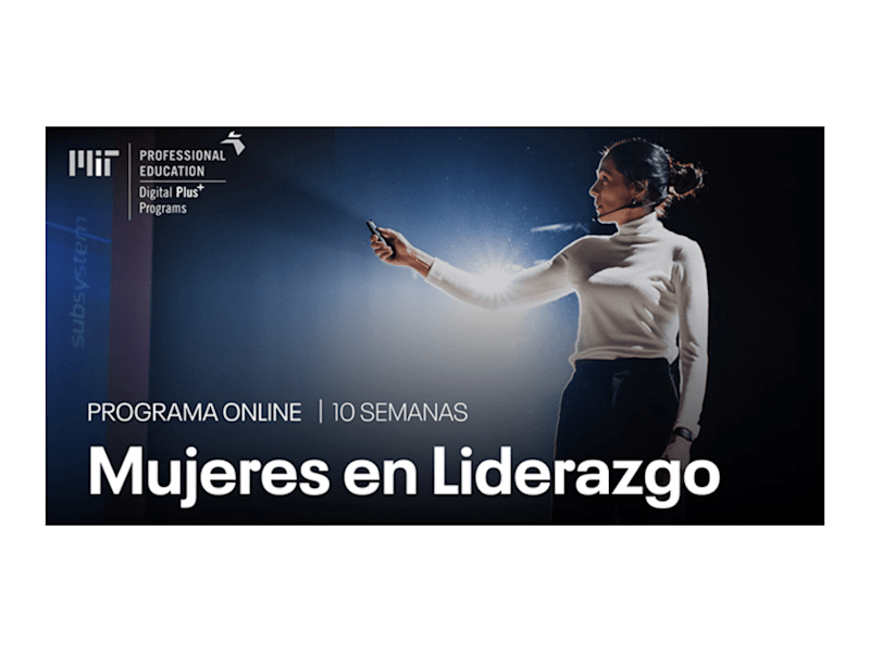 Cover image for SP - CONTENIDO DE WEB: MUJERES EN LIDERAZGO - MIT PE