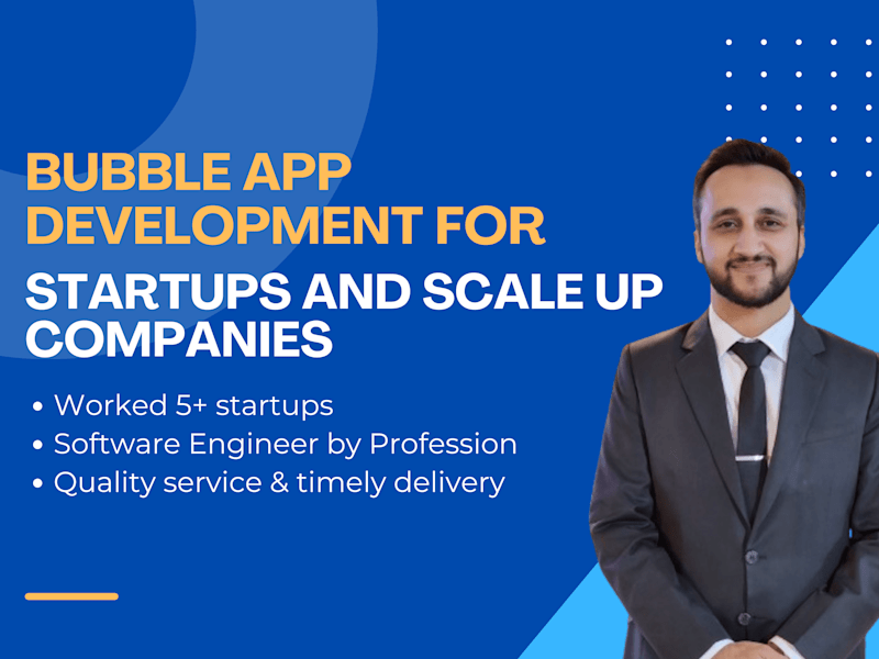 Cover image for Bubble.io MVP Development