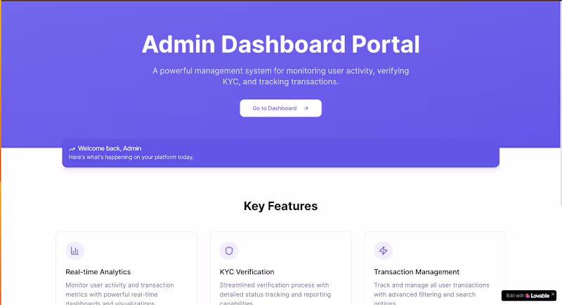 Cover image for Kyc manager (https://preview--cozy-kyc-manager.lovable.app/)...
