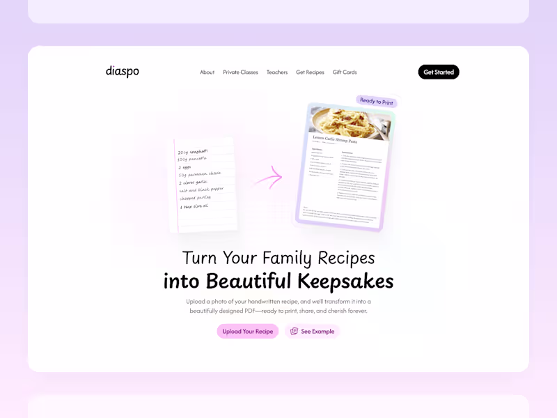 Cover image for Diaspo - Hero Design