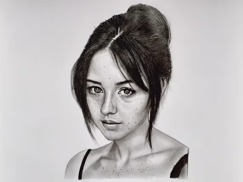 Cover image for I will draw pencil sketch portrait from your photo 